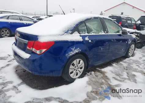 2012 Chevrolet Cruze Ls from USA, damaged, VIN 1G1PC5SH3C7206374